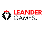 Leander Games logo