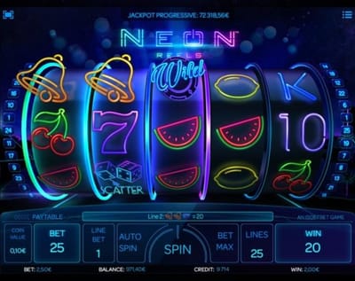 Revue neon reels isoftbet